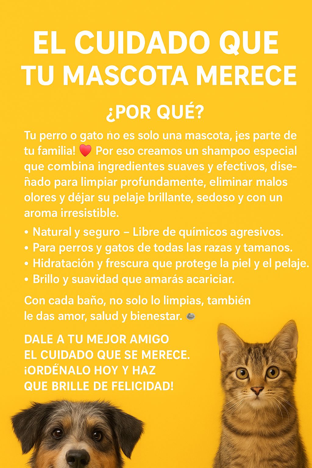 SHAMPOO PARA MASCOTA🥰PORQUE TU MASCOTA 🐶🐱 MERECE LO MEJOR ✨💦