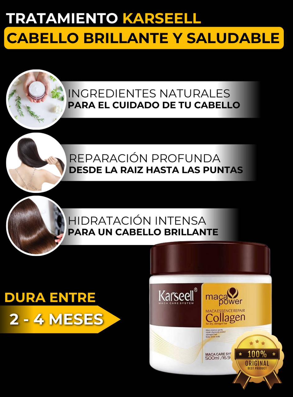 HIDROKERATINA😍KARSEELL⭐⭐⭐⭐⭐FORMULA UNICA