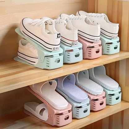👟ORGANIZADOR DE ZAPATOS PLEGABLE💥✨ ¡ORGANIZA Y GANA ESPACIO! ✨