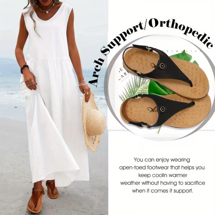 SANDALIA VERANO☀️ORTOPEDICA☁️TUS PIES MERECEN LO MEJOR🎁💯CUERO GARANTIZADO