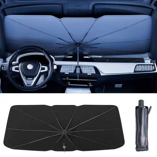 🚗☂️SOMBRILLA PARASOL☀️🔥 PROTEGE TU AUTO DEL CALOR EXTREMO EN SEGUNDOS ☂️🚗