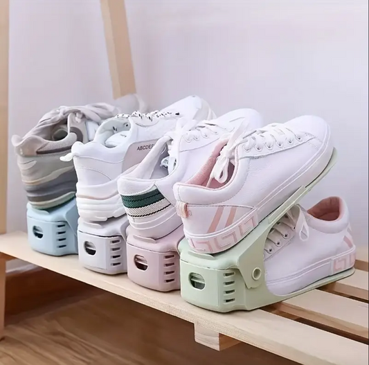 👟ORGANIZADOR DE ZAPATOS PLEGABLE💥✨ ¡ORGANIZA Y GANA ESPACIO! ✨