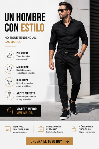 💥💼PANTALON MAVERICK™🔥LA DIFERENCIA ENTRE VESTIR Y DESTACAR⭐⭐⭐⭐⭐