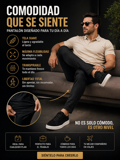 💥💼PANTALON MAVERICK™🔥LA DIFERENCIA ENTRE VESTIR Y DESTACAR⭐⭐⭐⭐⭐