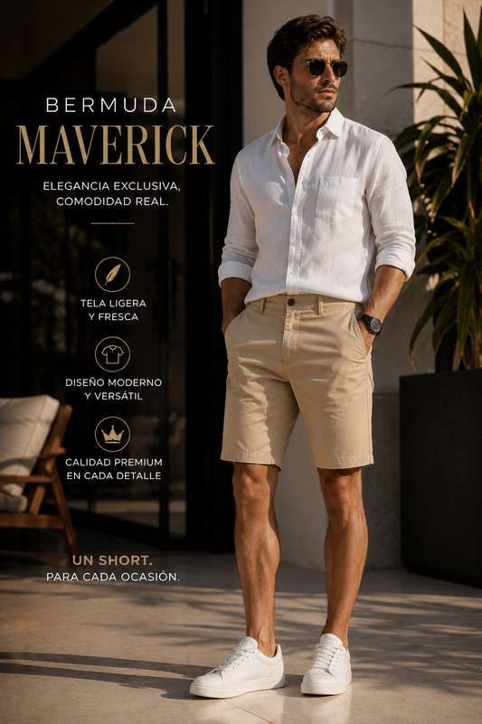 💥💎 BERMUDA MAVERICK™ | Diseño premium para cualquier ocasión