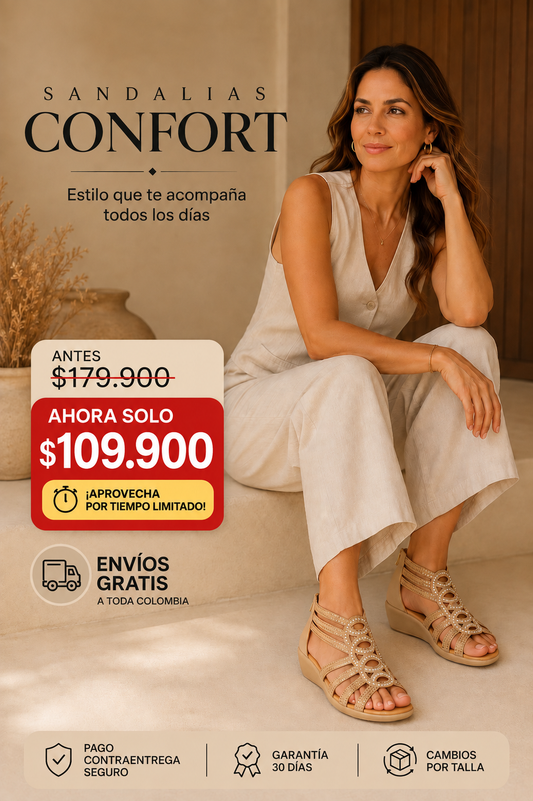 💥Sandalia Romana Confort Total™ 🔥