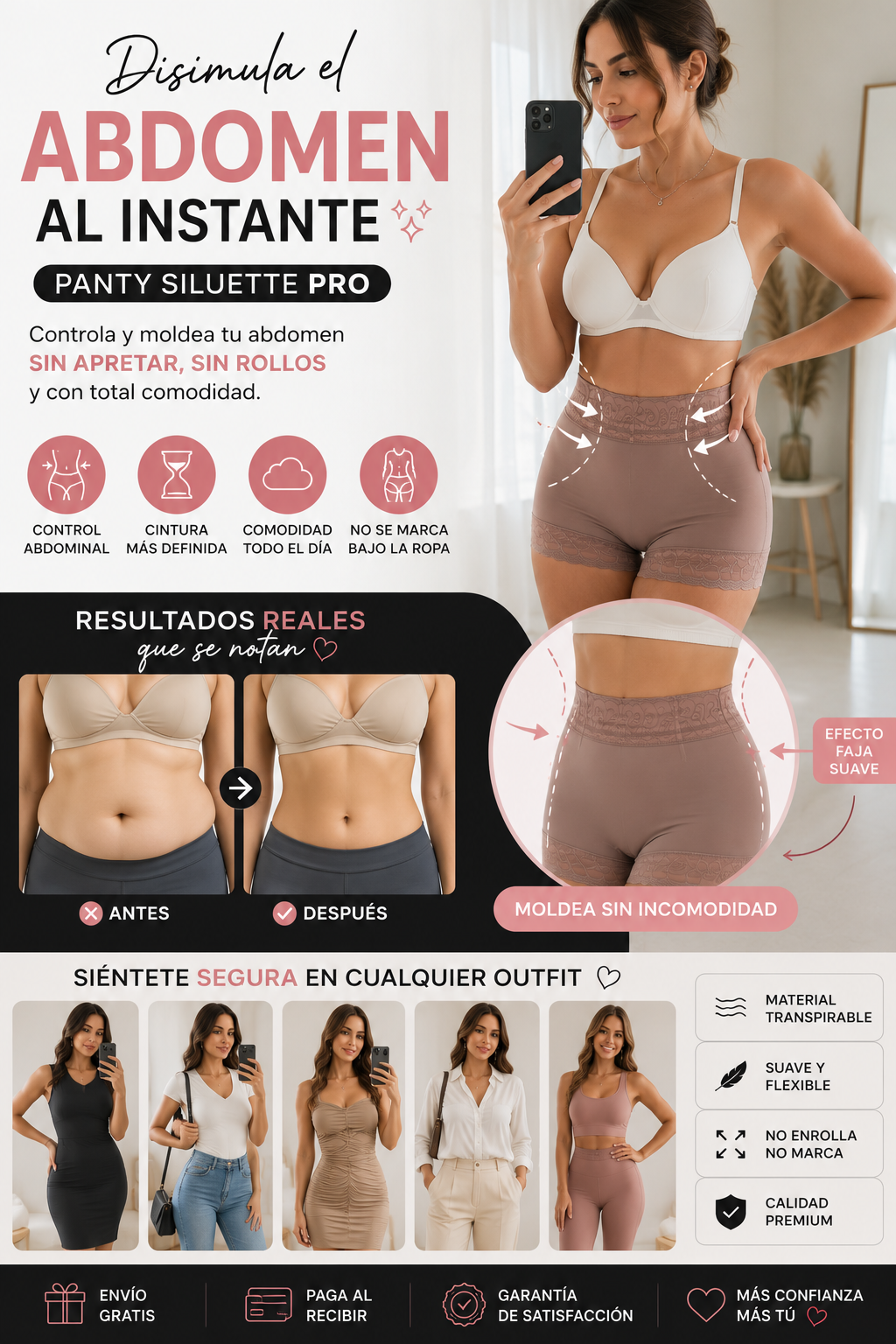 💥🔥✨ PANTY SILUETTE PRO™ ✨🔥MOLDEA TU FIGURA CON ELEGANCIA