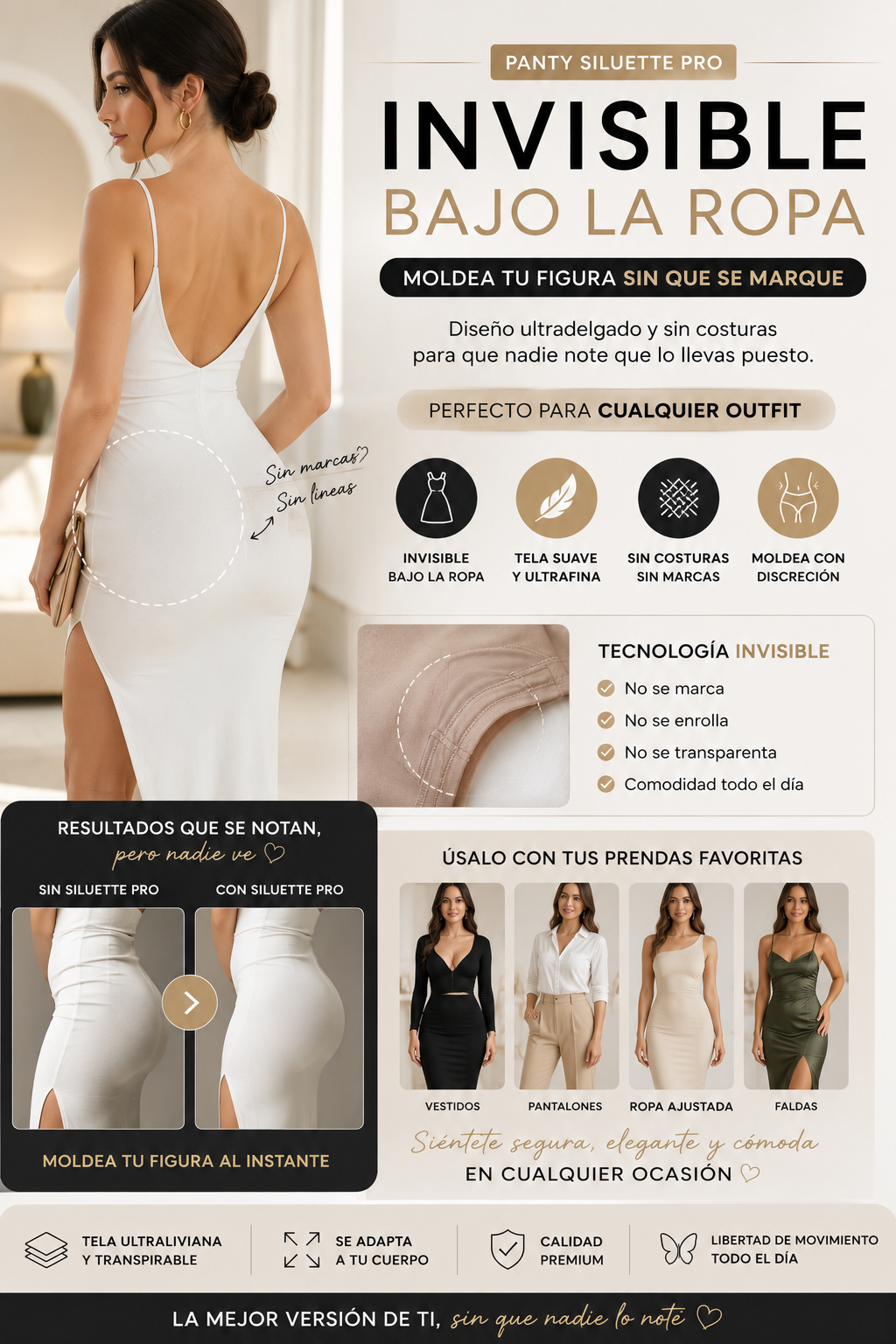 💥🔥✨ PANTY SILUETTE PRO™ ✨🔥MOLDEA TU FIGURA CON ELEGANCIA