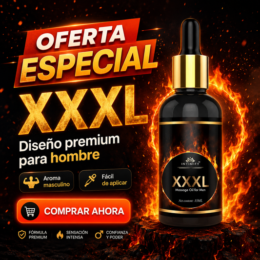 💥ACEITE CORPORAL MASCULINO XXXL💪