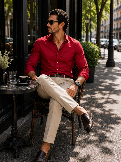 💥👔CAMISA MANGA LARGA PREMIUM💼PARA EL HOMBRE QUE SABE VESTIR🔝