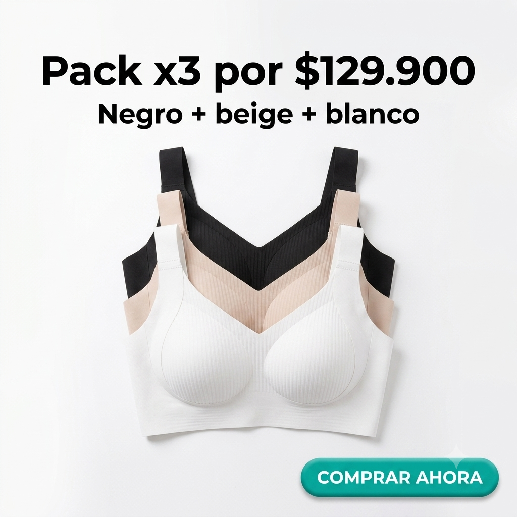 💥BRASIER LUNA ULTRALIFT™️🎀PAGUE 1 LLEVA 3