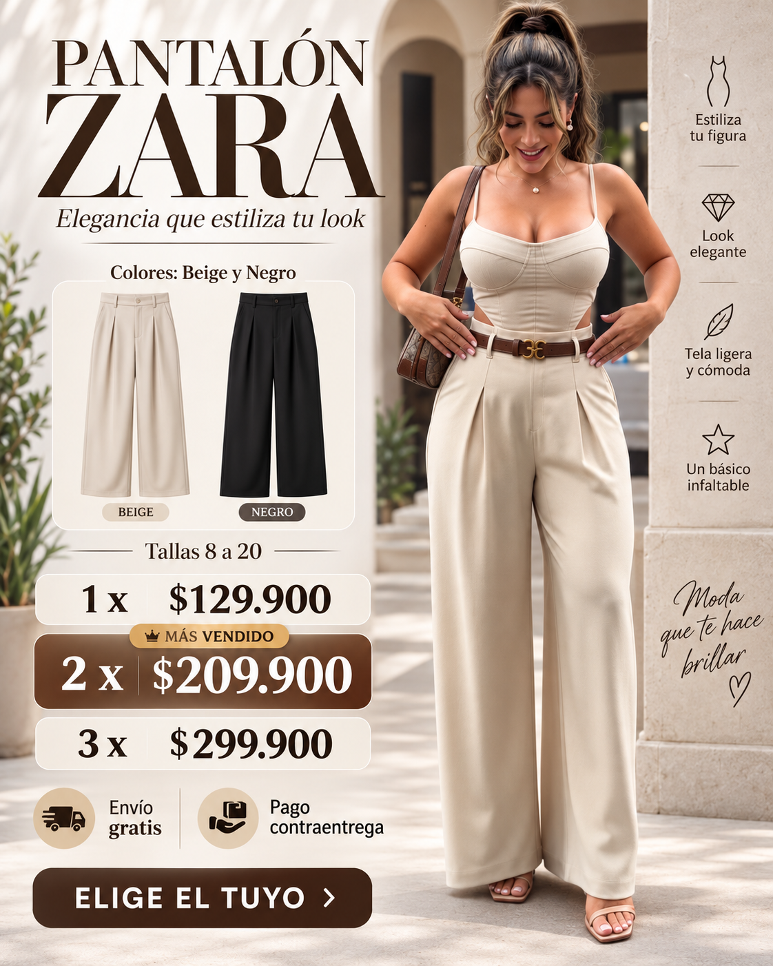 PANTALON ZARA