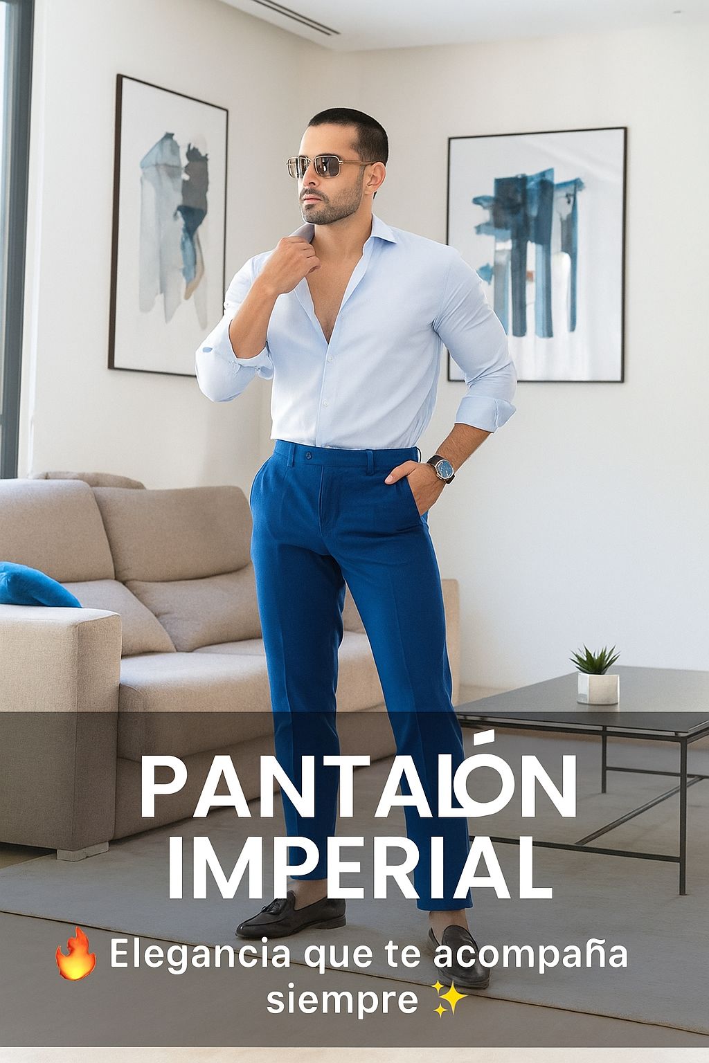 🔥PANTALON IMPERIAL👔ELEGANCIA Y EXCLUSIVIDAD💼PARA HOMBRES DISTIGUIDOS🔝