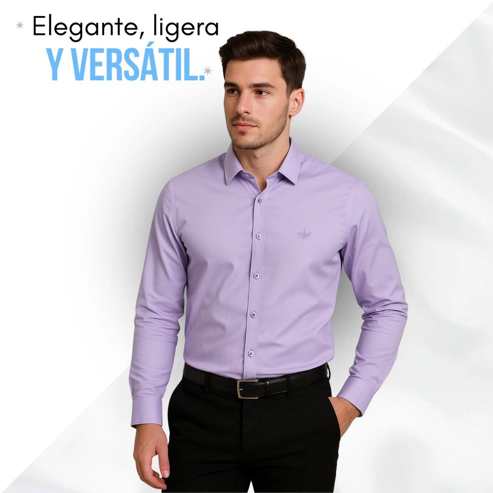 👔CAMISA MANGA LARGA PREMIUM💼PARA EL HOMBRE QUE SABE VESTIR🔝