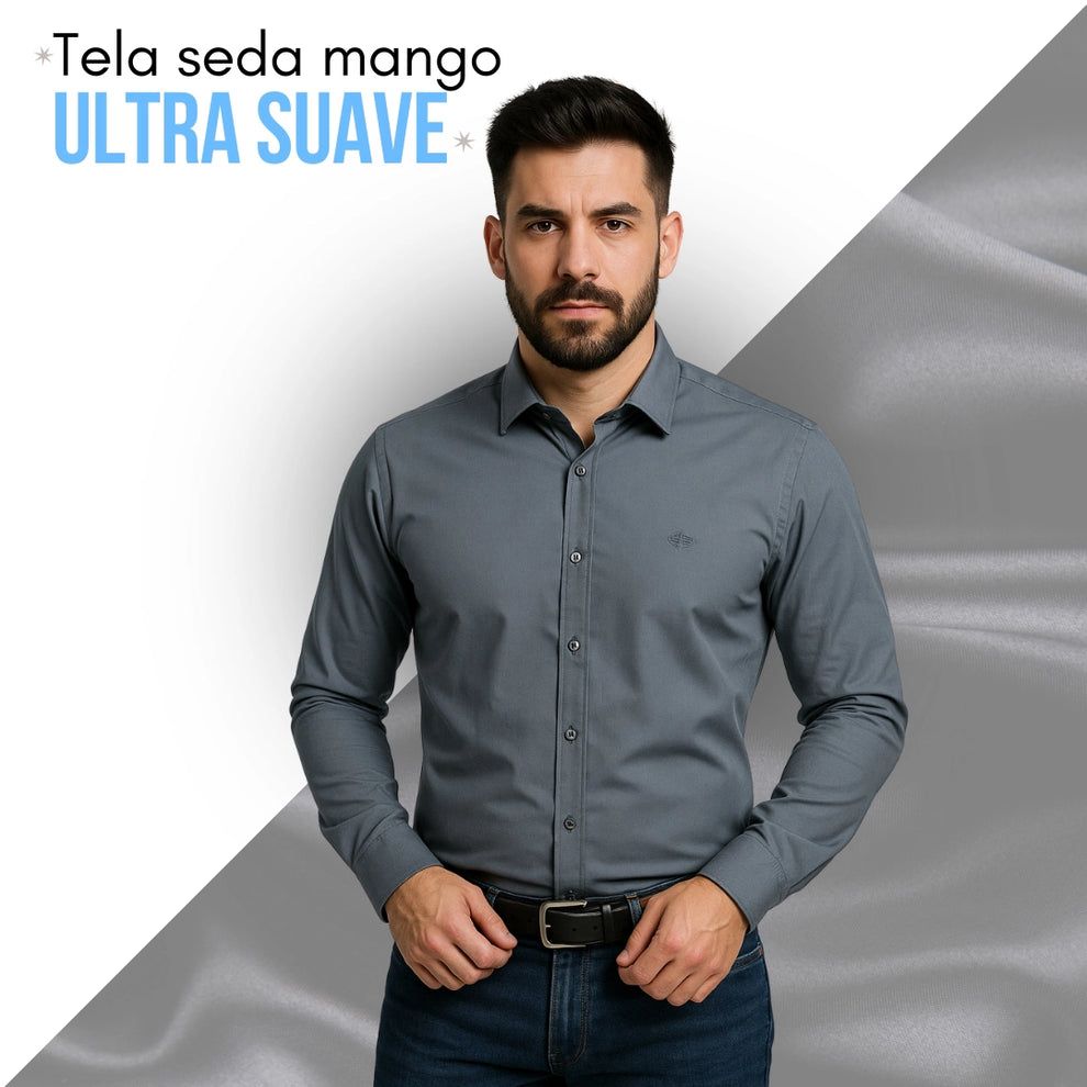 👔CAMISA MANGA LARGA PREMIUM💼PARA EL HOMBRE QUE SABE VESTIR🔝