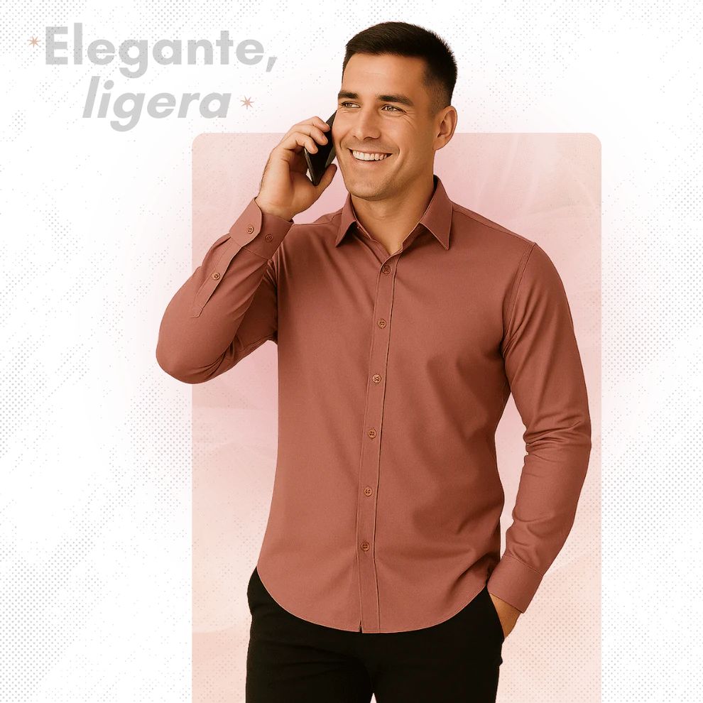 👔CAMISA MANGA LARGA PREMIUM💼PARA EL HOMBRE QUE SABE VESTIR🔝