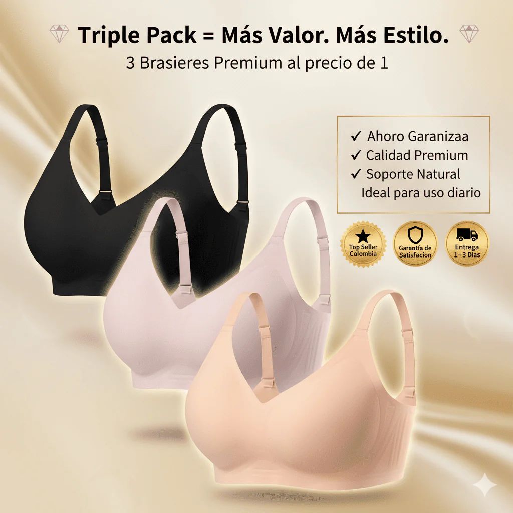 BRASIER LUNA ULTRALIFT™️🎀LEVANTA Y MOLDEA SIN DOLOR😍
