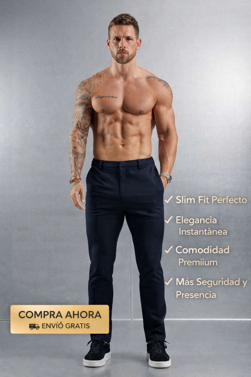 PANTALON VALTIER💼 ELEGANCIA QUE IMPONE PRESENCIA 👔🔥
