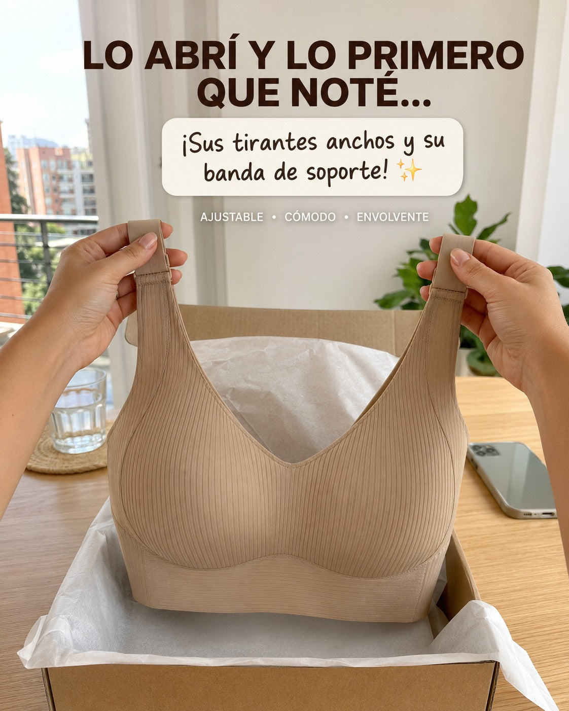 💥BRASIER LUNA ULTRALIFT™️🎀LEVANTA Y MOLDEA SIN DOLOR😍