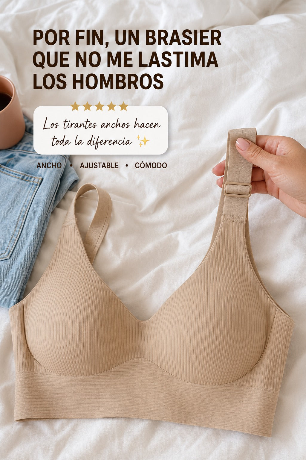 💥BRASIER LUNA ULTRALIFT™️🎀LEVANTA Y MOLDEA SIN DOLOR😍