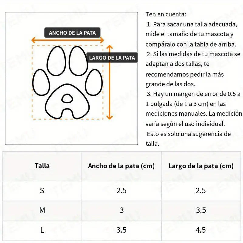 💥BOTAS ANTIDESLIZANTES PARA TU MASCOTA🐶BOTAS QUE CUIDAN CADA PASO 🐾DE TU MEJOR AMIGO 🐾❤🐶