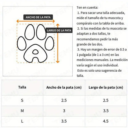 💥BOTAS ANTIDESLIZANTES PARA TU MASCOTA🐶BOTAS QUE CUIDAN CADA PASO 🐾DE TU MEJOR AMIGO 🐾❤🐶